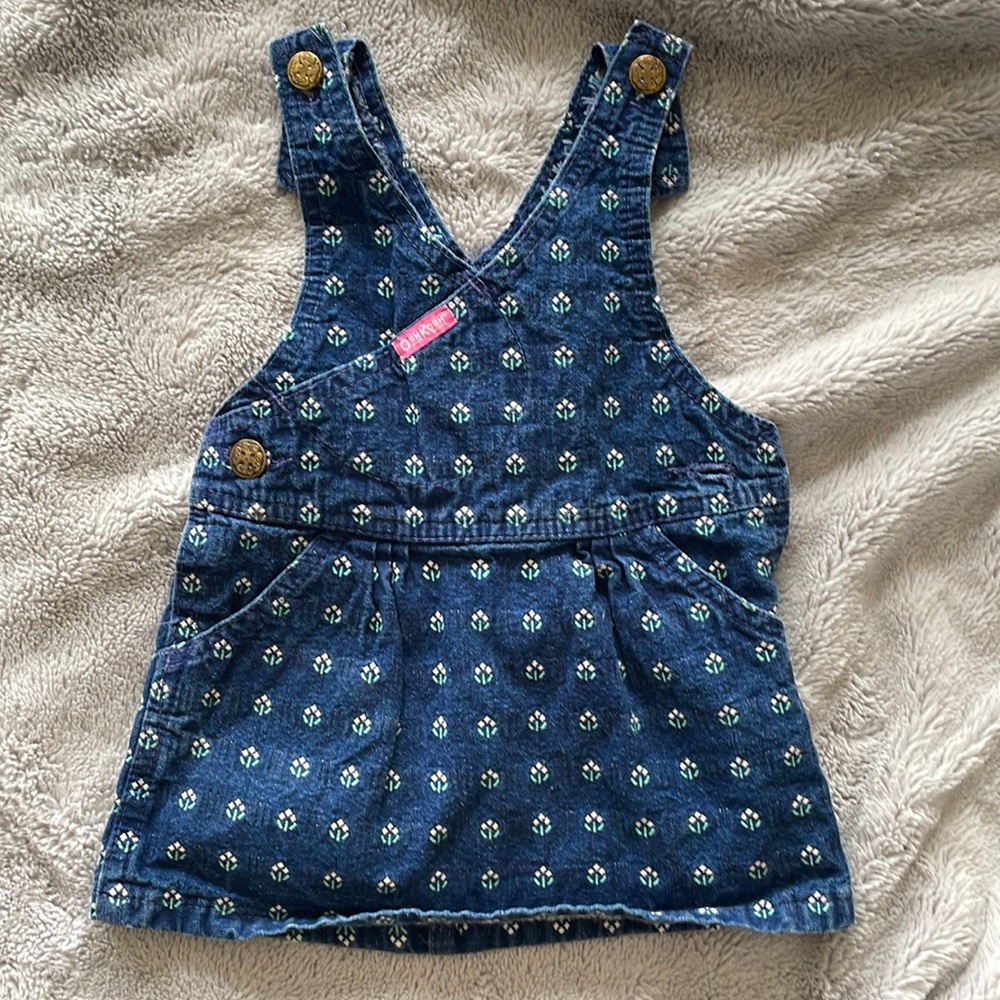 Vintage 90s Oshkosh Skirtall Overalls